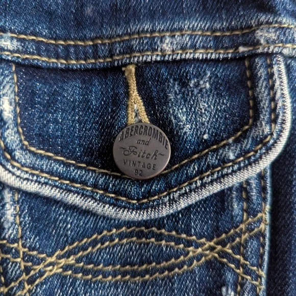Abercrombie & Fitch Vintage Y2K Denim Jacket - Picture 3 of 4